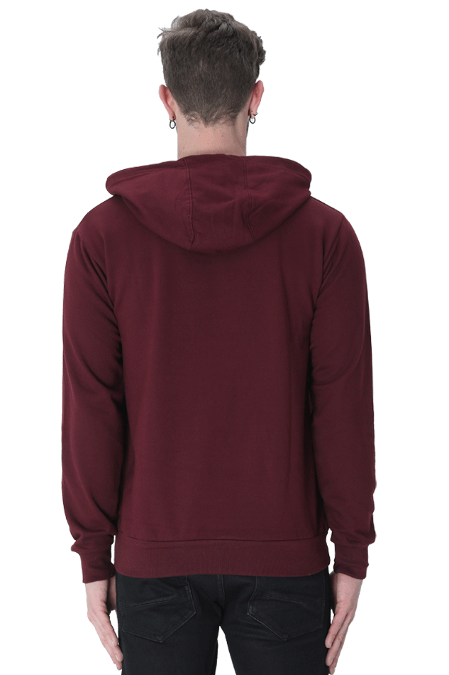 fabdeal Printed Men Hooded Sweatshirt